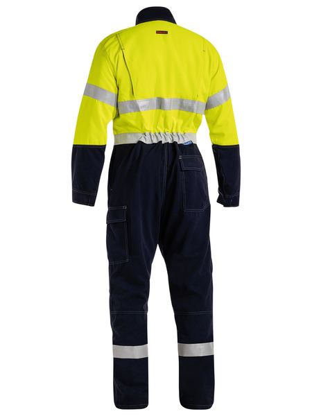 Bisley Tencate Tecasafe® Plus 700 Taped Hi Vis Engineered Fr Vented Coverall BC8086T