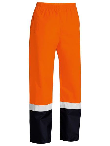 Bisley BP6965T Taped 2-tone Hi-vis Shell Rain Pants