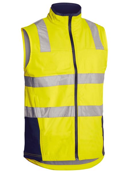 Bisley BV0348t Taped Hi-vis Soft Shell Vest