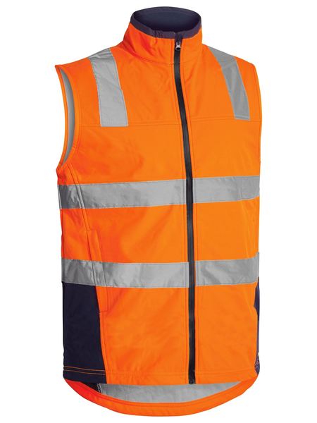 Bisley BV0348t Taped Hi-vis Soft Shell Vest