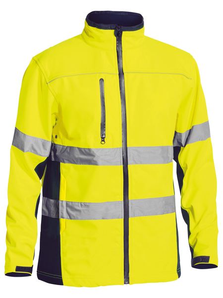 Bisley BJ6059T Soft-Shell Jacket With 3M Reflective Tape