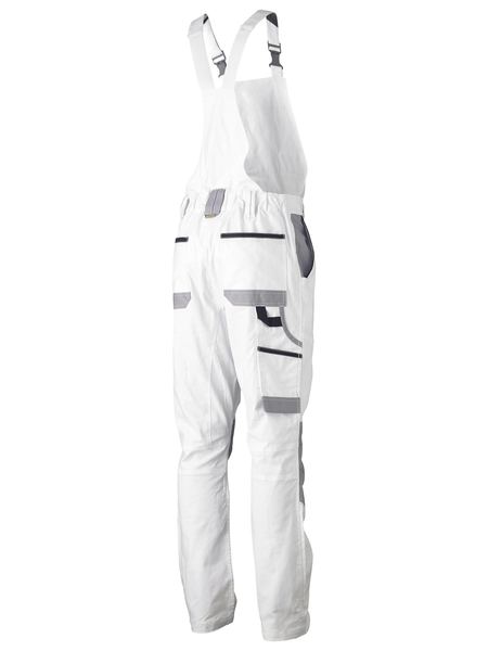 Bisley BAB0422 Painter’s Contrast Bib & Brace Overall-White