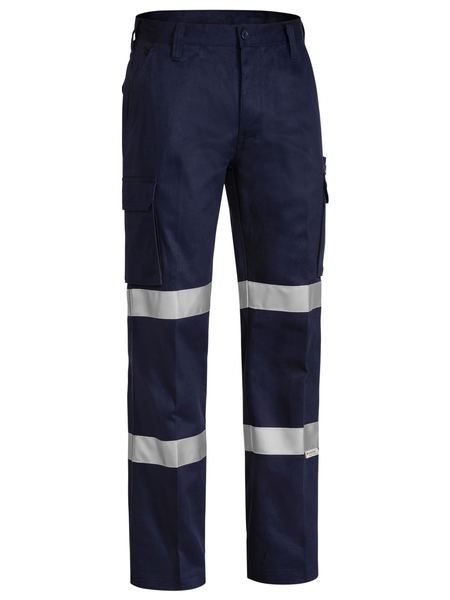 Bisley BPC6003T 3M Double Tape Cargo Pants-Navy