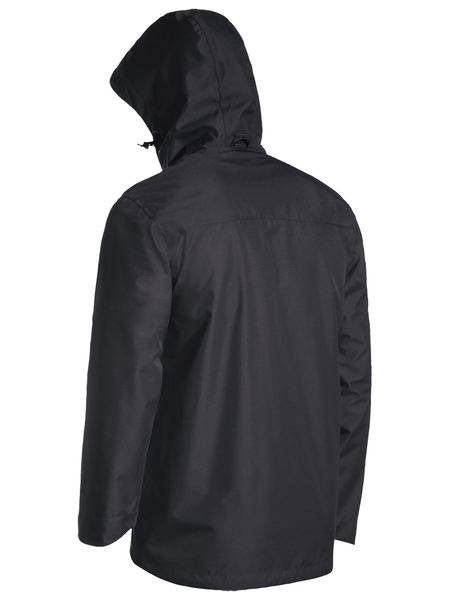 Bisley BJ6926 Lightweight Ripstop Rain Jacket-Black