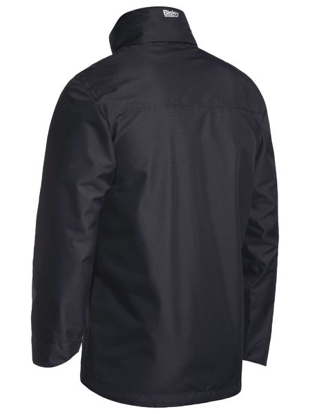 Bisley BJ6926 Lightweight Ripstop Rain Jacket-Black