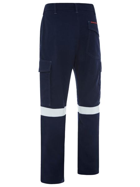 Bisley BPC8189T Tencate Tecasafe® Plus 580 Taped Lightweight Fr Cargo Pants Navy