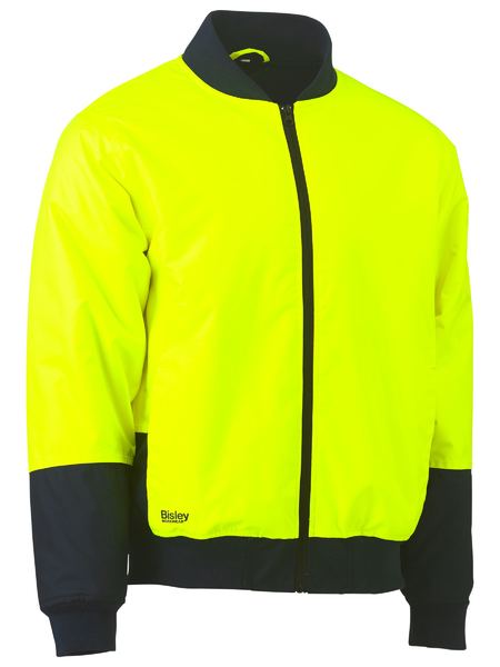 Bisley BJ6730 Two Tone Hi-vis Bomber Jacket