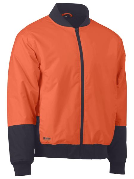 Bisley BJ6730 Two Tone Hi-vis Bomber Jacket