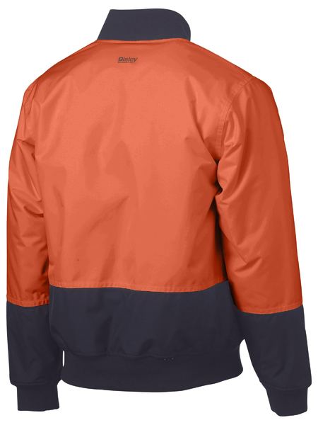 Bisley BJ6730 Two Tone Hi-vis Bomber Jacket