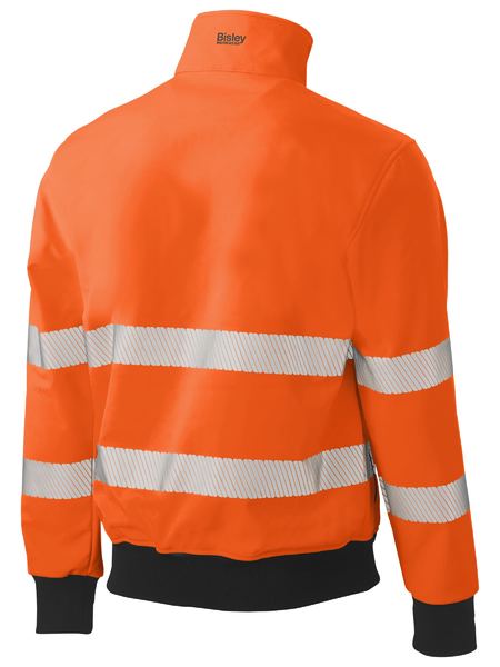 Bisley BJ6979T Taped Hi-vis Soft Shell Bomber Jacket