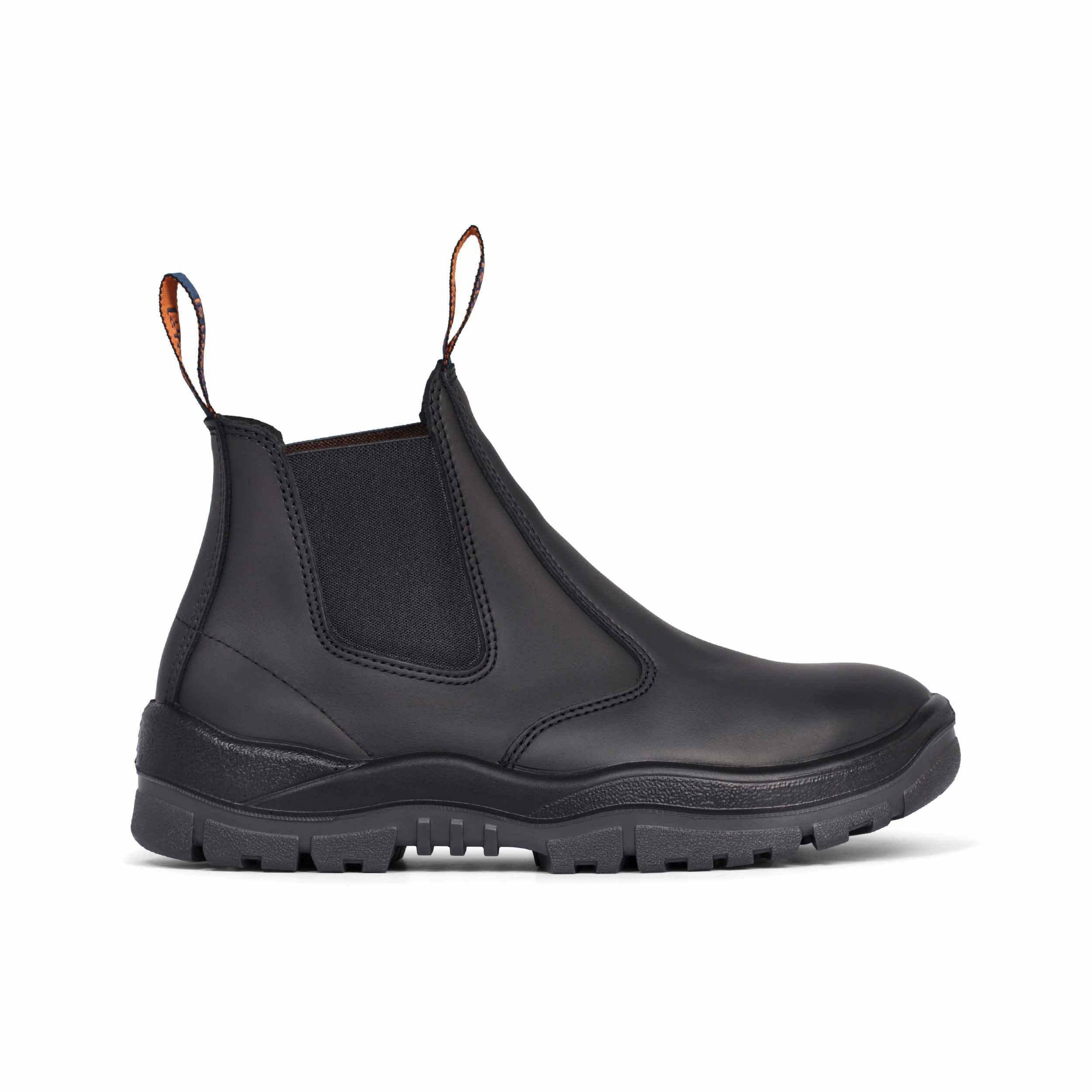 Mongrel 240020 Black Kip Elastic Sided Safety Boot