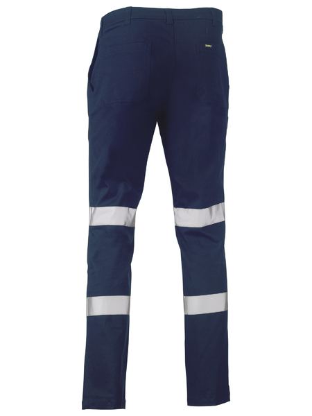 Bisley BP6008T Taped Biomotion Stretch Cotton Drill Work Pants