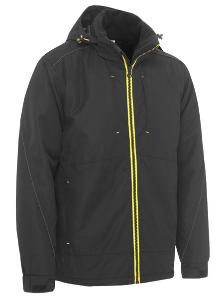 Bisley BJ6943 Flex &Amp; Move™ Heavy Duty Wet Weather Dobby Jacket Black