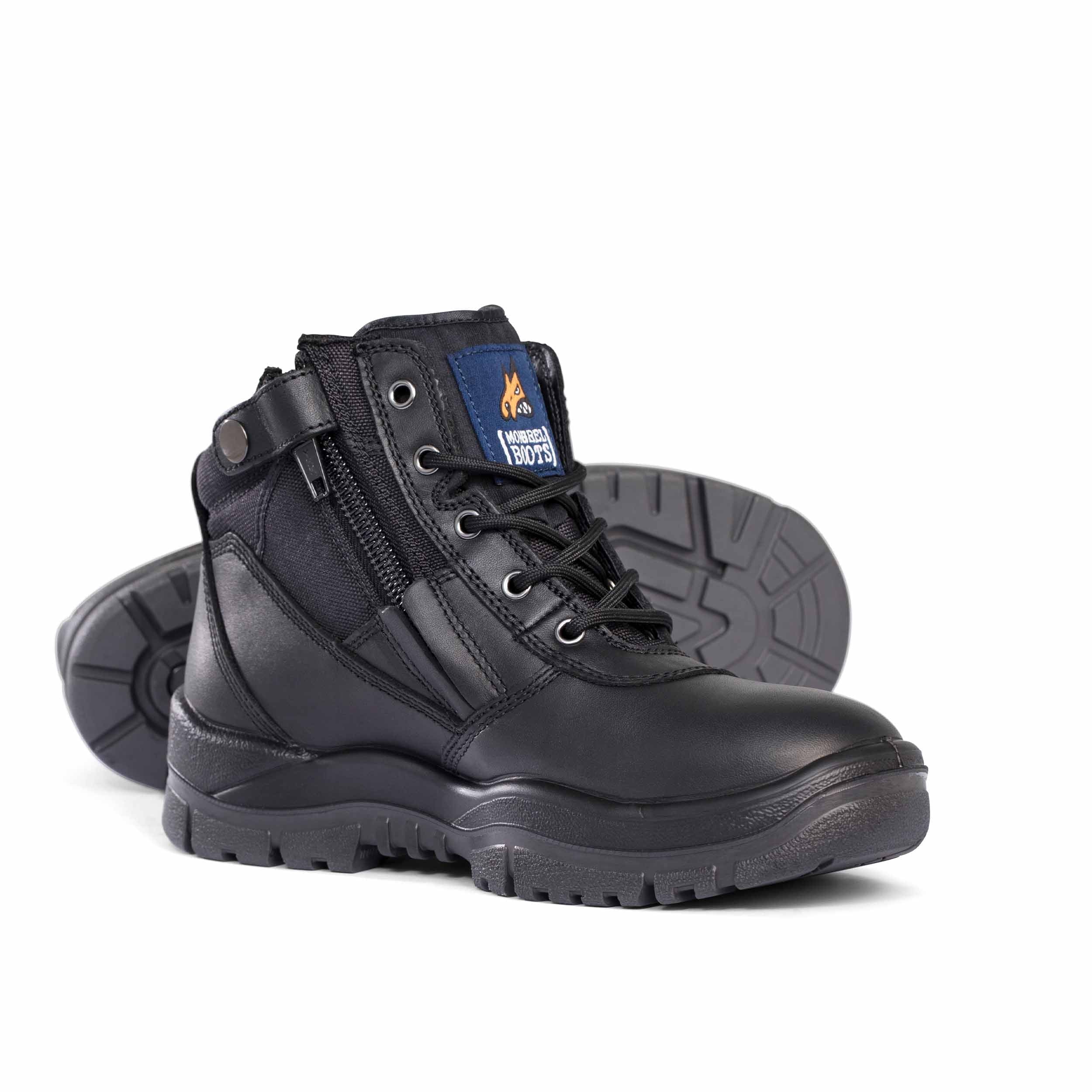 Mongrel 261020 Black Zipsider Safety Boot