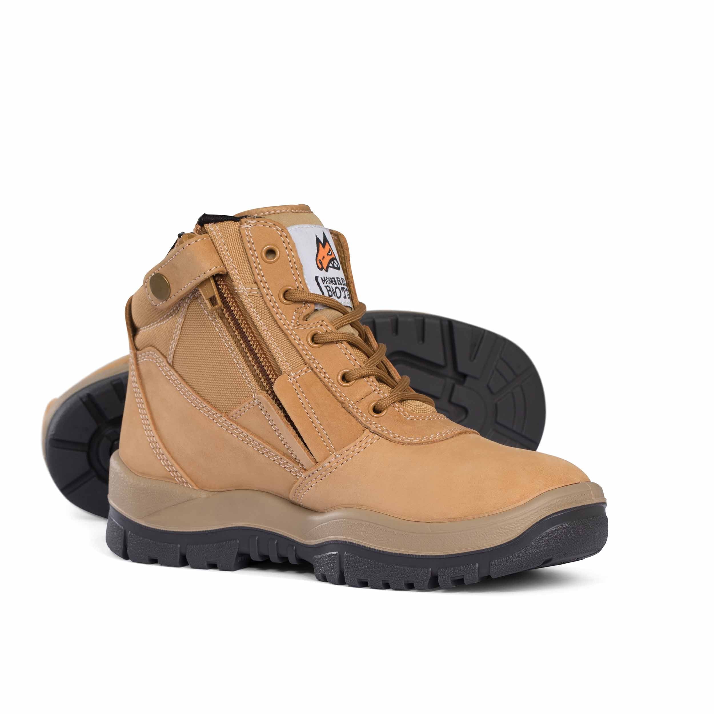 Mongrel 261050 Wheat Zipsider Safety Boot