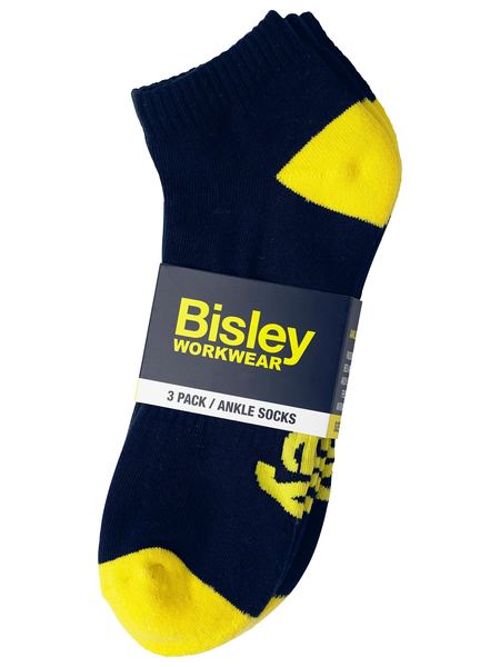 Bisley BSX7215 Ankle Sock (3X Pack)
