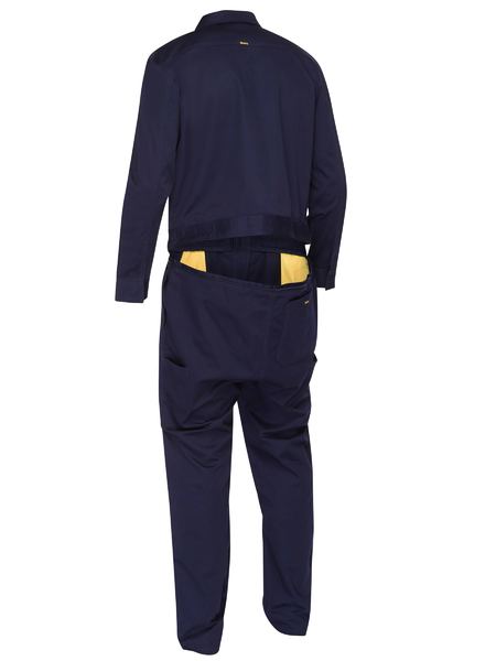 Bisley BC6065 Work Coverall With Waist Zip Opening-Navy