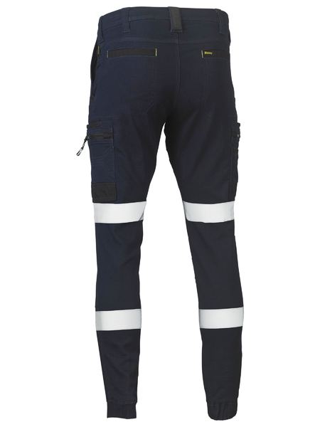 Bisley BPC6335T Flx And Move™ Taped Stretch Denim Cargo Cuffed Pants