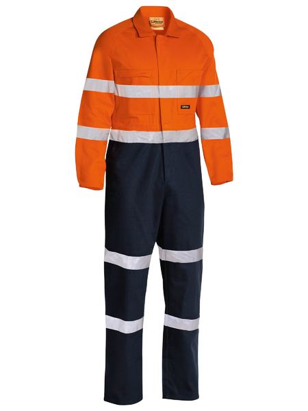 Bisley BC6357T Taped Hi-vis Drill Coverall