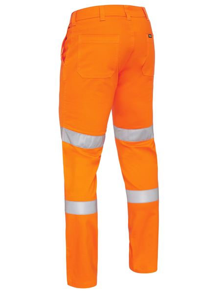 Bisley BP6008T Taped Biomotion Stretch Cotton Drill Work Pants