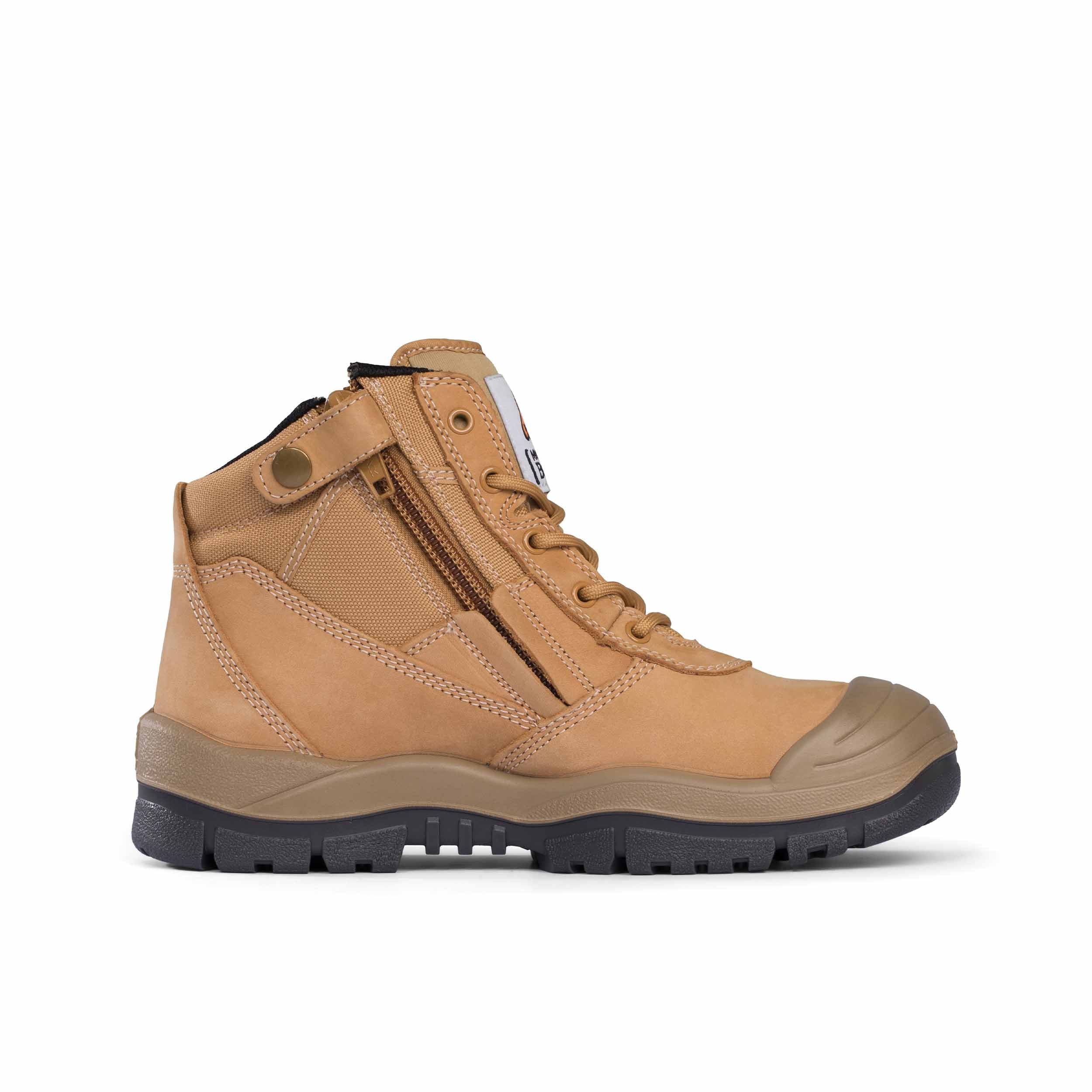 Mongrel 461050 Wheat Zipsider Safety Boot With Scuff