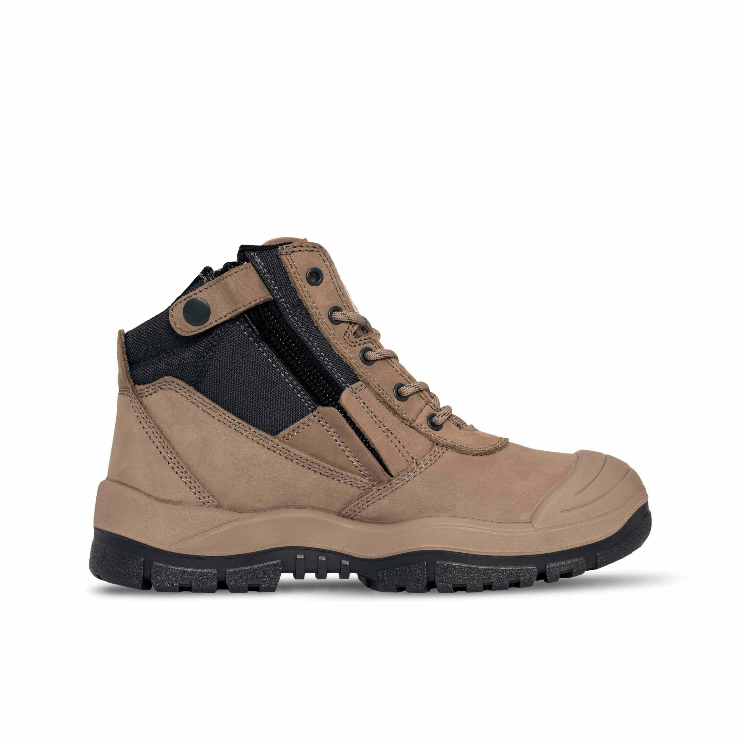 Mongrel 461060 Zipsider Boot W/ Scuff Cap