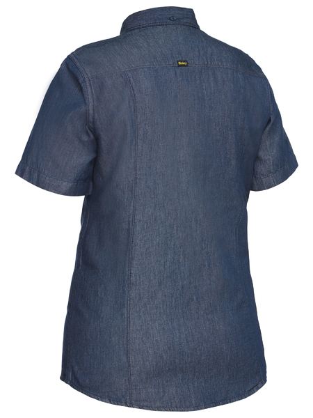 Bisley BL1602 Women's Short Sleeve Denim Work Shirt
