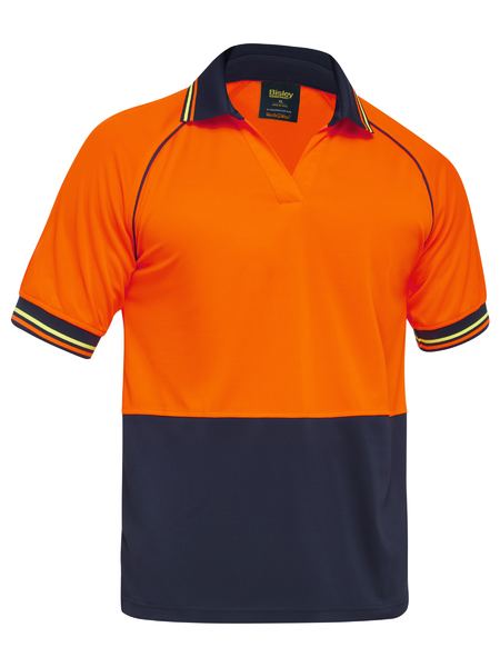 Bisley BK1440 Recycle Two Tone Hi-Vis Short Sleeve Polo