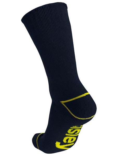 Bisley BSX7020 Bamboo Work Socks (3x Pack) Assorted