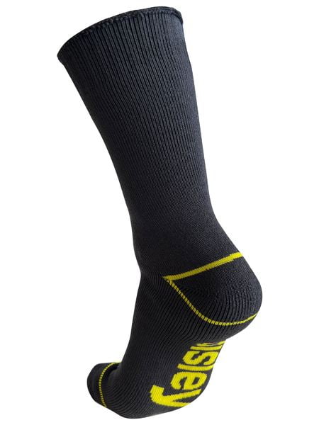Bisley BSX7020 Bamboo Work Socks (3x Pack) Assorted