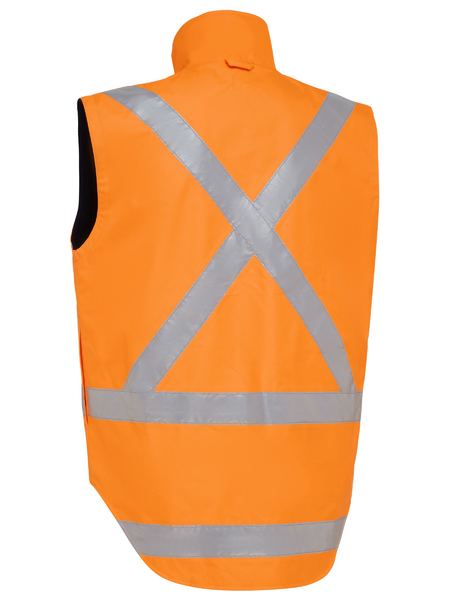 Bisley BJ6974XT Rail Orange X Taped 4 In 1 Rain Jacket