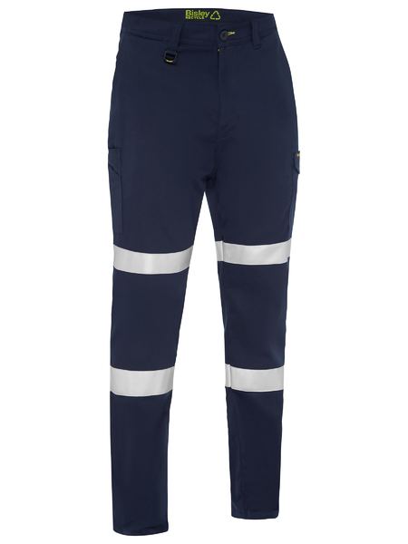 Bisley BPC6088T Taped Biomotion Recycled Cargo Work Pants-Navy