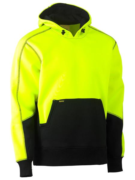 Bisley BK6619 Hi-vis Two Tone Fleece Pullover Hoodie