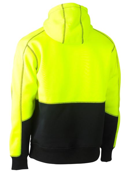 Bisley BK6619 Hi-vis Two Tone Fleece Pullover Hoodie