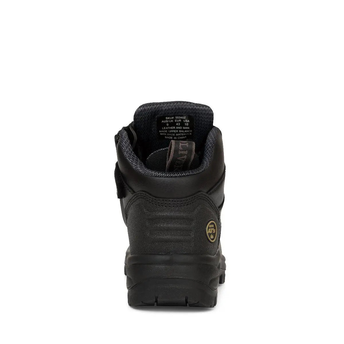 Oliver 55-340Z Black130MM Zip Side Safety Boot