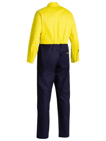 Bisley BC6357 Two Tone Hi-vis Coverall Regular Weight