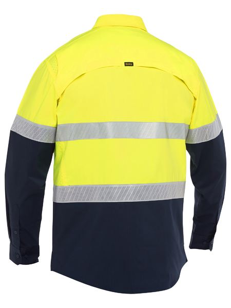Bisley BS6491T X Airflow™ Hi Vis Taped Stretch Ripstop Shirt