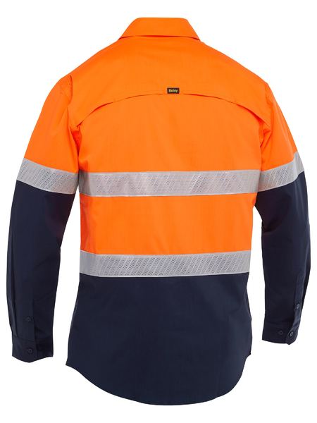 Bisley BS6491T X Airflow™ Hi Vis Taped Stretch Ripstop Shirt