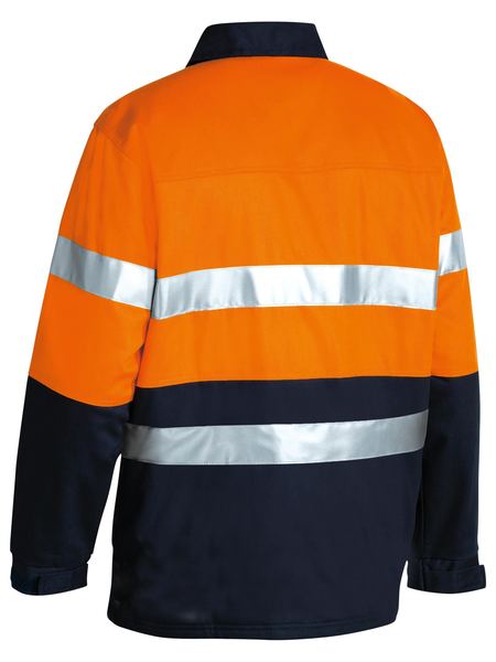 Bisley BK6710T Two Tone Hi-vis Drill Jacket 3M Reflective Tape