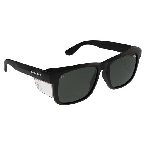 Pro Choice 6512BK Safety Glasses Frontside Polarized Smoke Lens With Black Frame