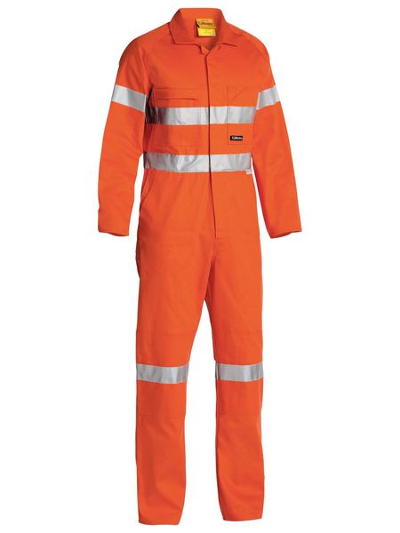 Bisley BC607T8 Orange Hi-vis Overalls