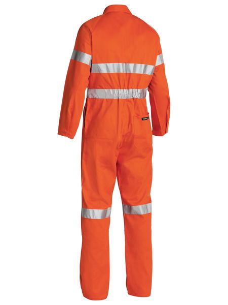 Bisley BC607T8 Orange Hi-vis Overalls