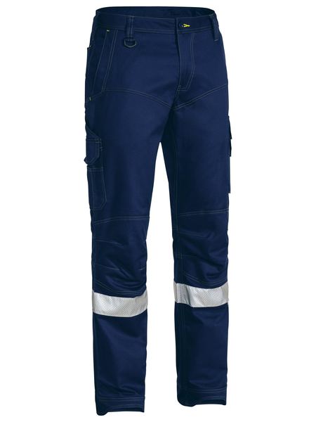 Bisley BPC6475T X Airflow™ 3M Taped Ripstop Engineered Cargo Work Pants Navy