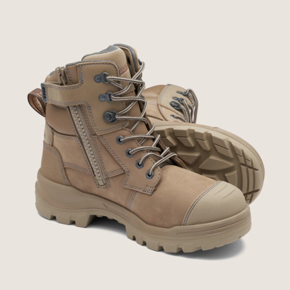 Blundstone 8063 Unisex RotoFlex Safety Boots - Stone