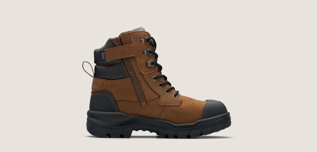 Blundstone 8066 Unisex RotoFlex Safety Boots - Saddle Brown