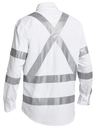 Bisley BS6807T Taped Night Cotton Drill Shirt