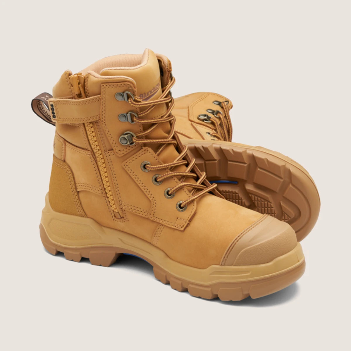 Blundstone 9060 Unisex RotoFlex Safety Boots - Wheat
