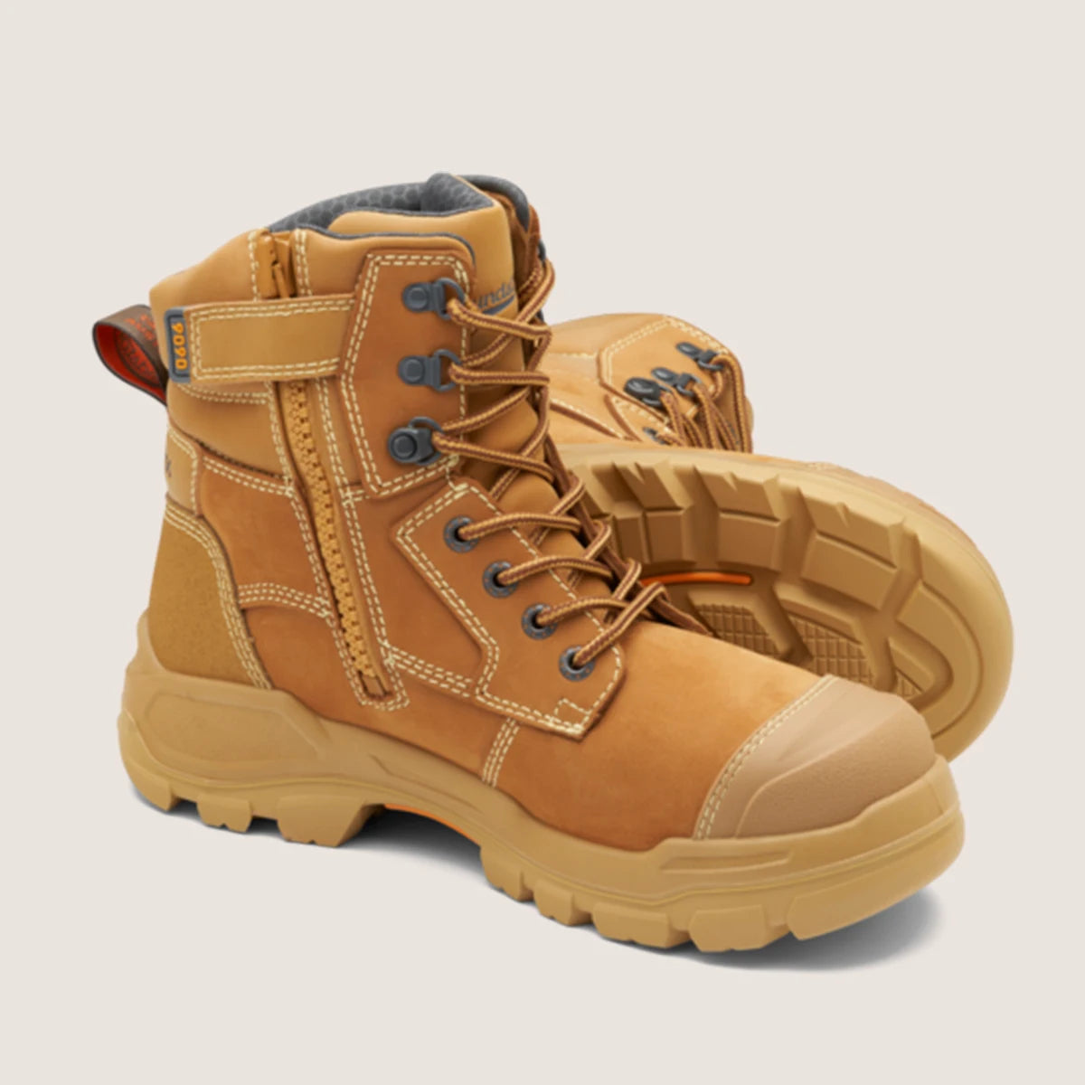 Blundstone 9090 Unisex RotoFlex Safety Boots - Wheat