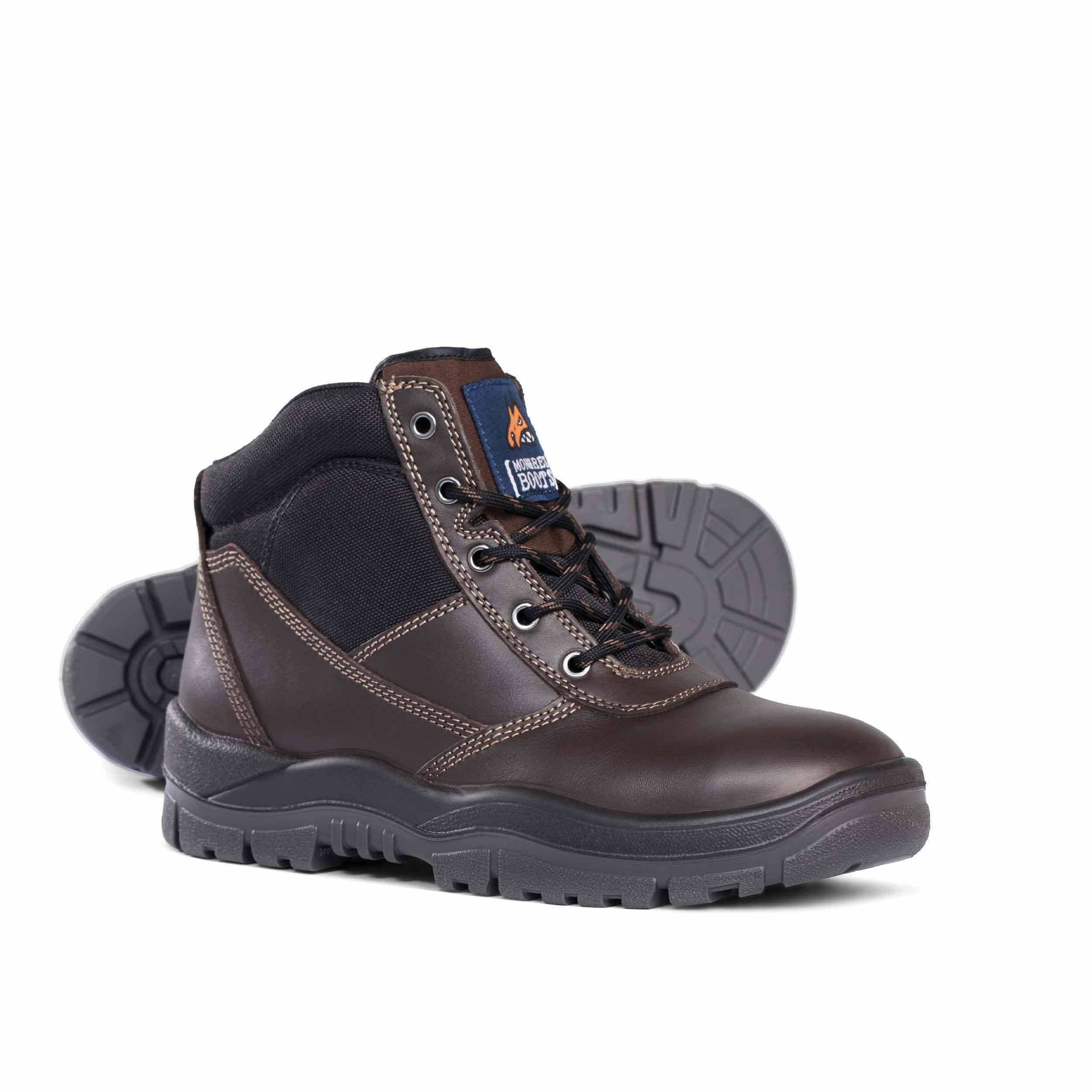 Mongrel 917030 Brown Non- Safety Lace Up Boot