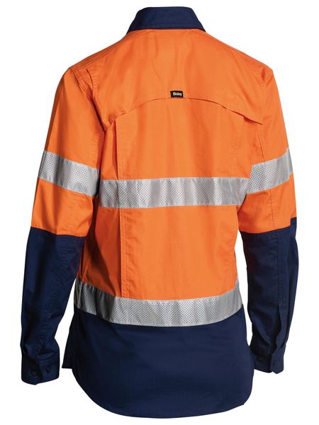 Bisley BL6415T Women's 3m Taped Hi-vis X Airflow™ Ripstop Shirt